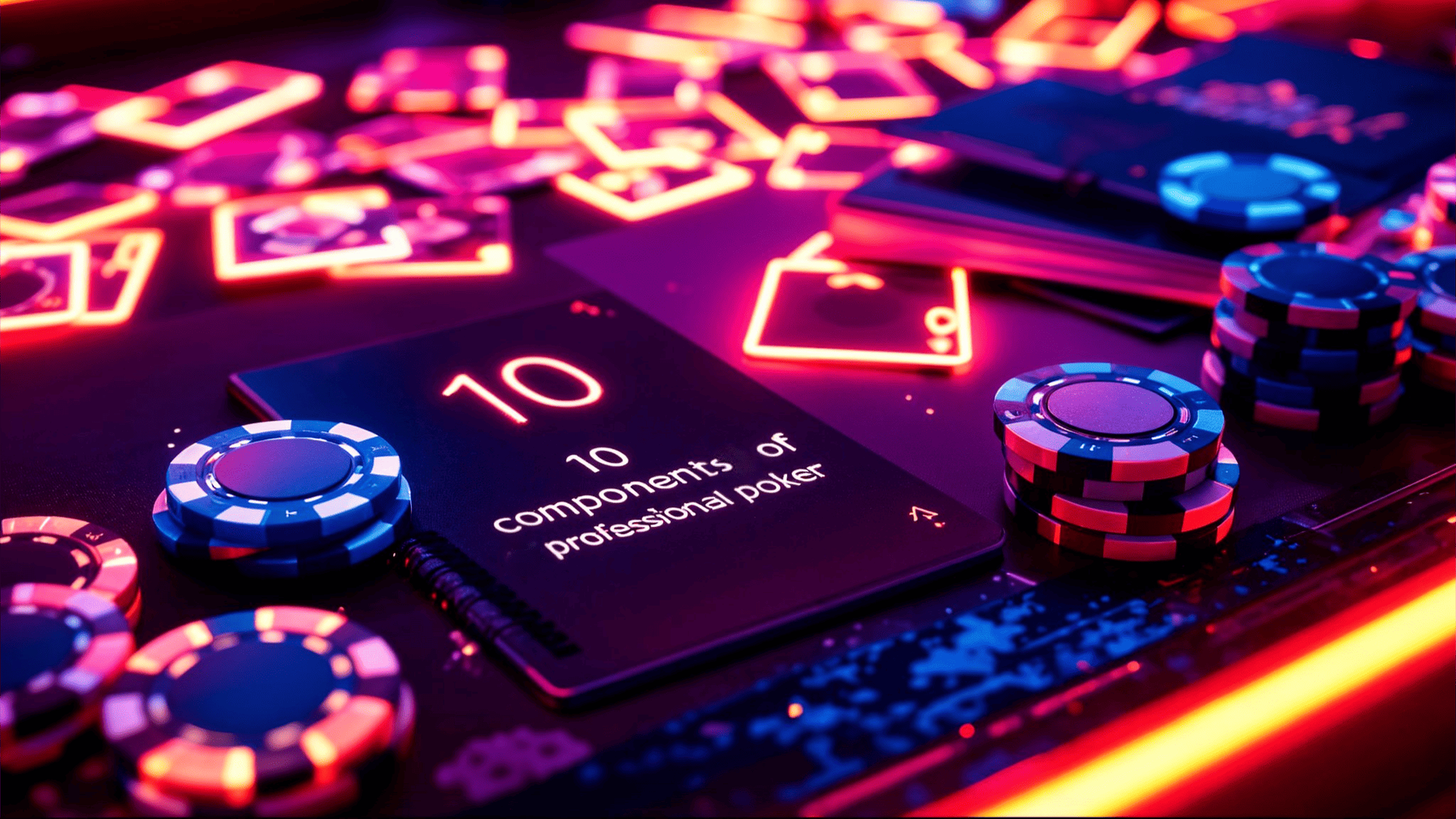 10 Bestanddele van Professionele poker