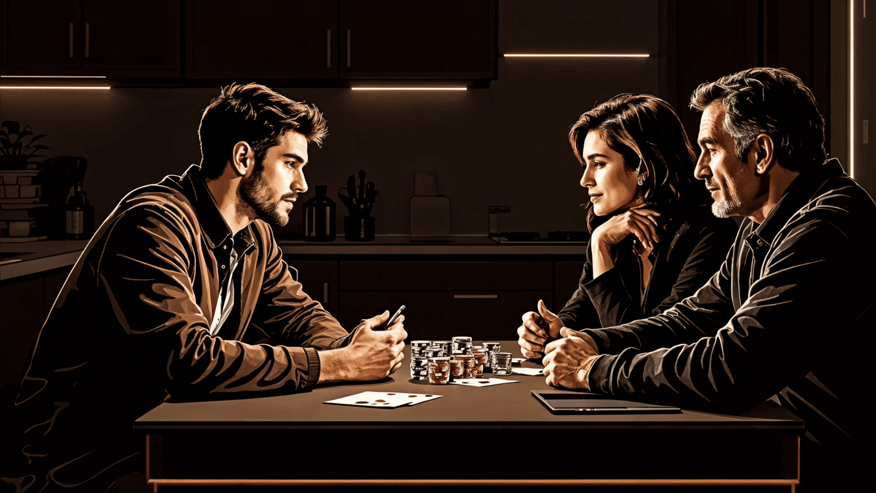 How to respond to relatives about the desire to make poker their profession