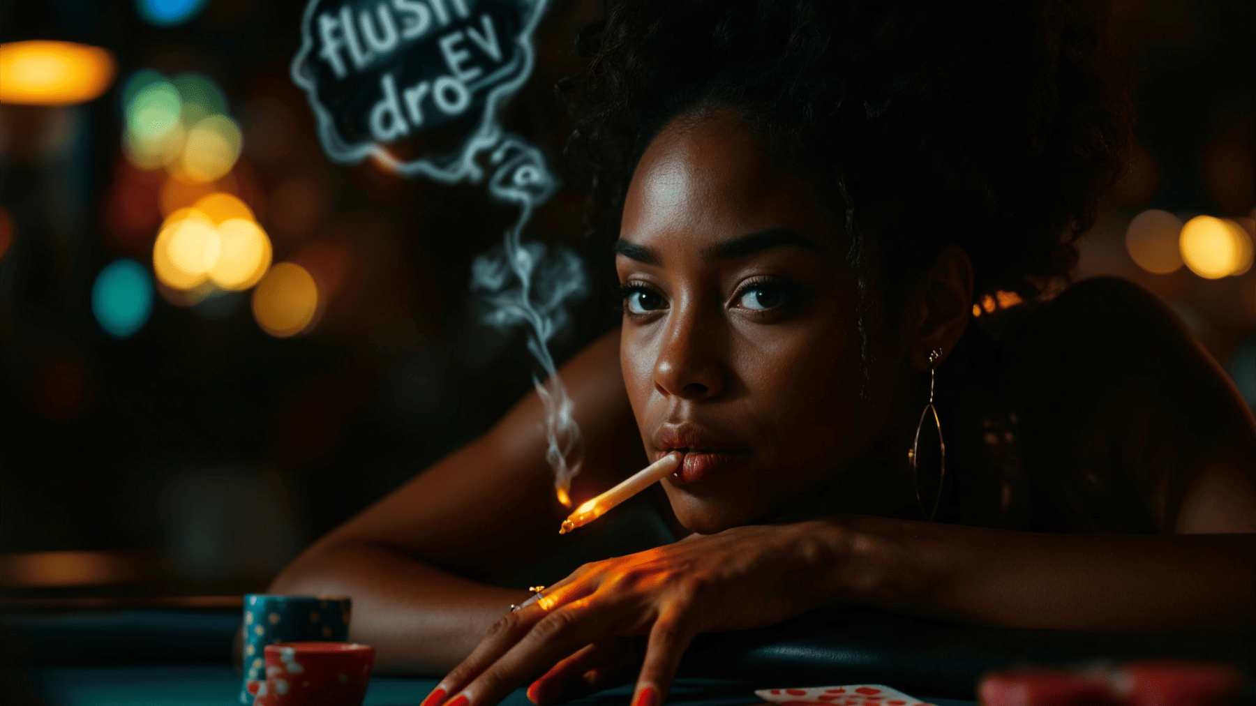 How to play flush draw in poker with maximum EV