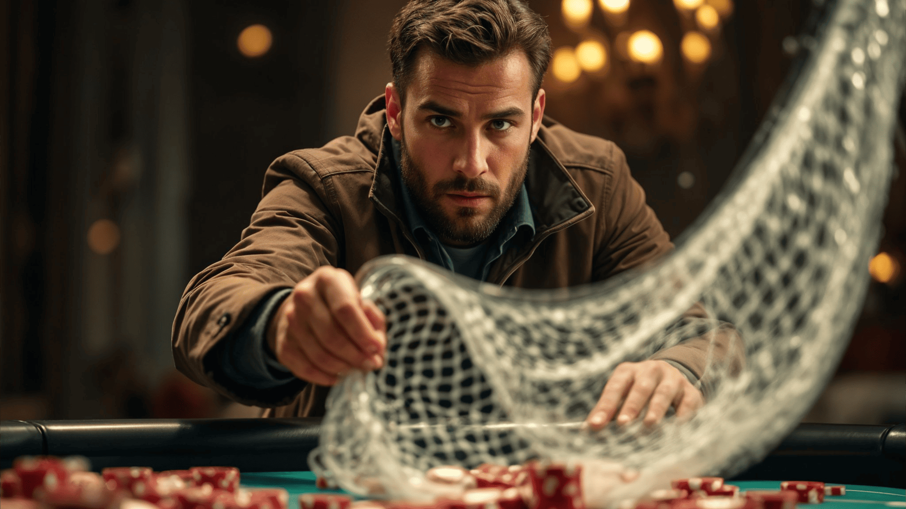 Catching a bluff in poker - theory and practice