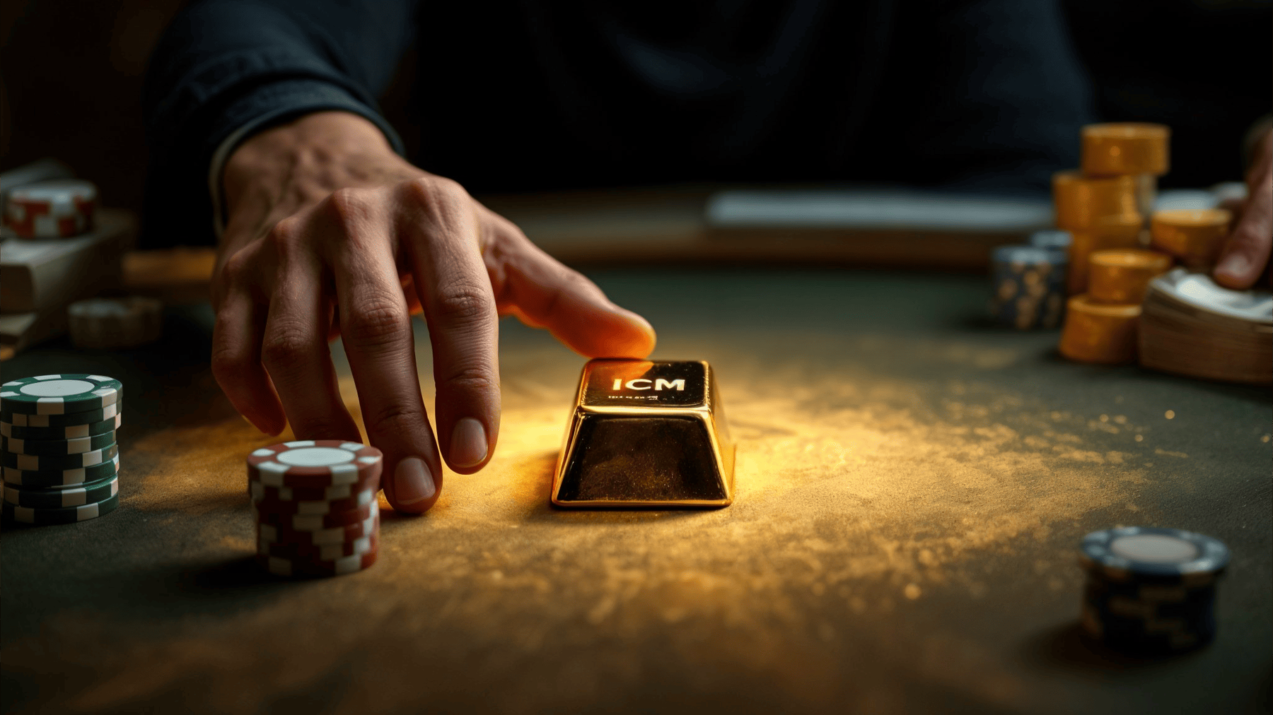 Features of the Contbet game in the ICM stages